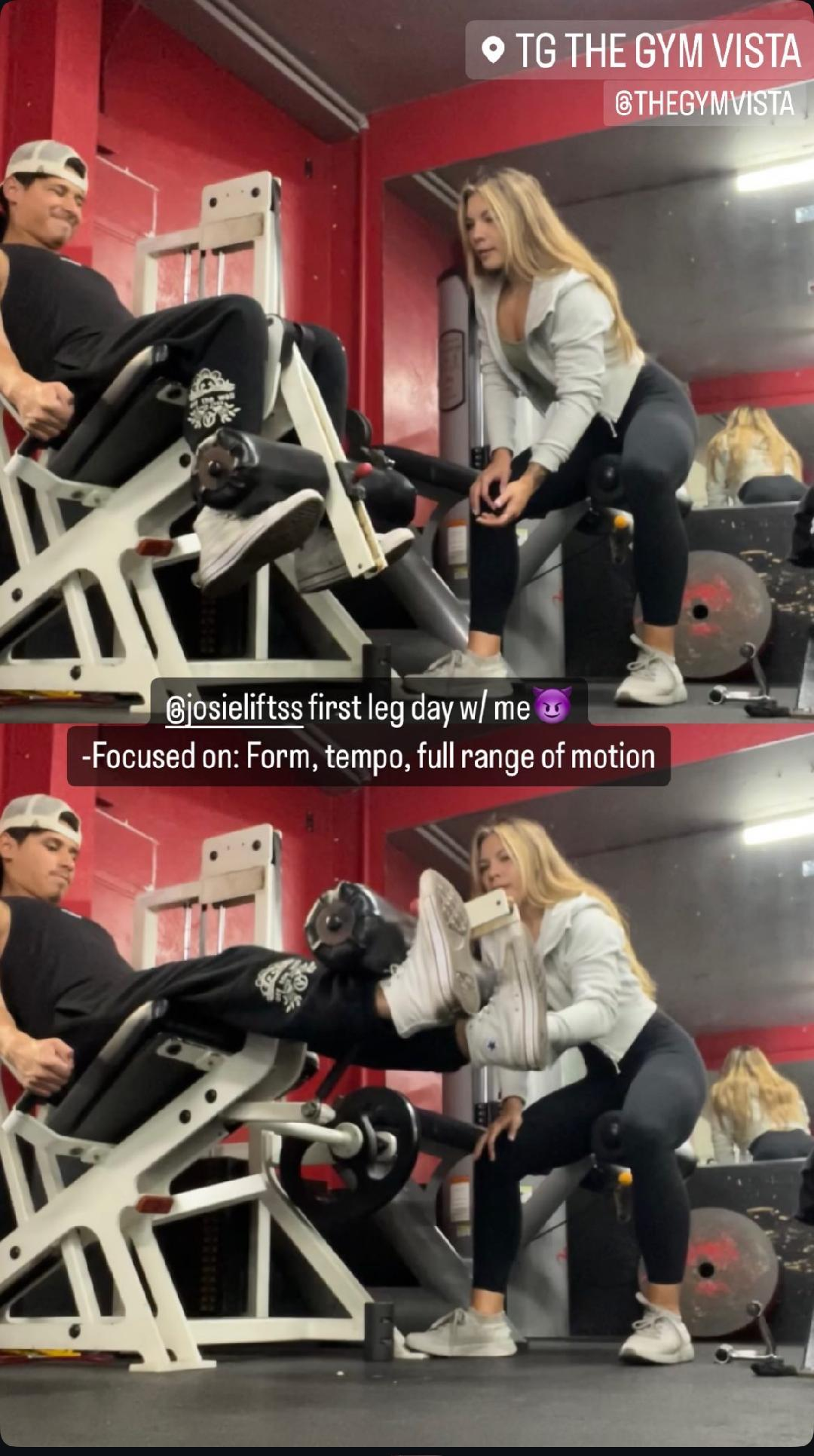 Natalie Brown providing personalized training session